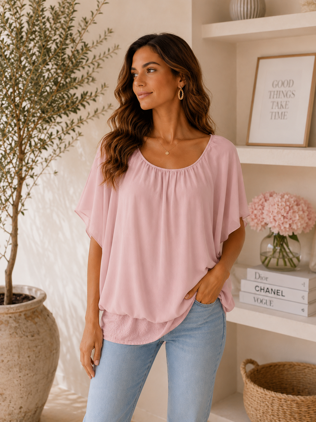 π€ De Perfecte Basic Blouse