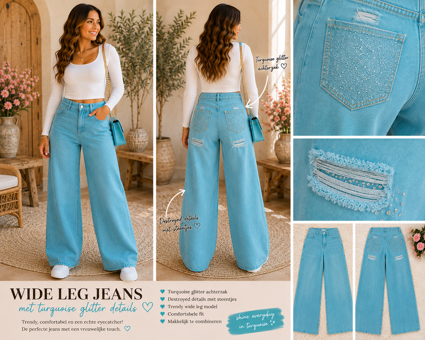 πΈπ Pretty in Pink & Turquoise