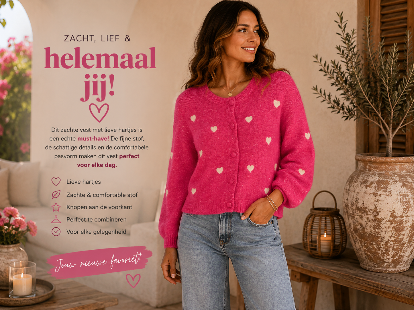 Zo zacht, zo liefβ¦ dit vestje wil je hebben! π