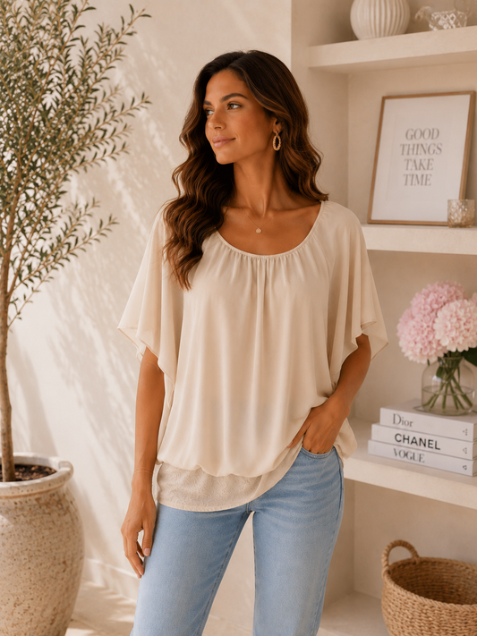 🤍 De Perfecte Basic Blouse