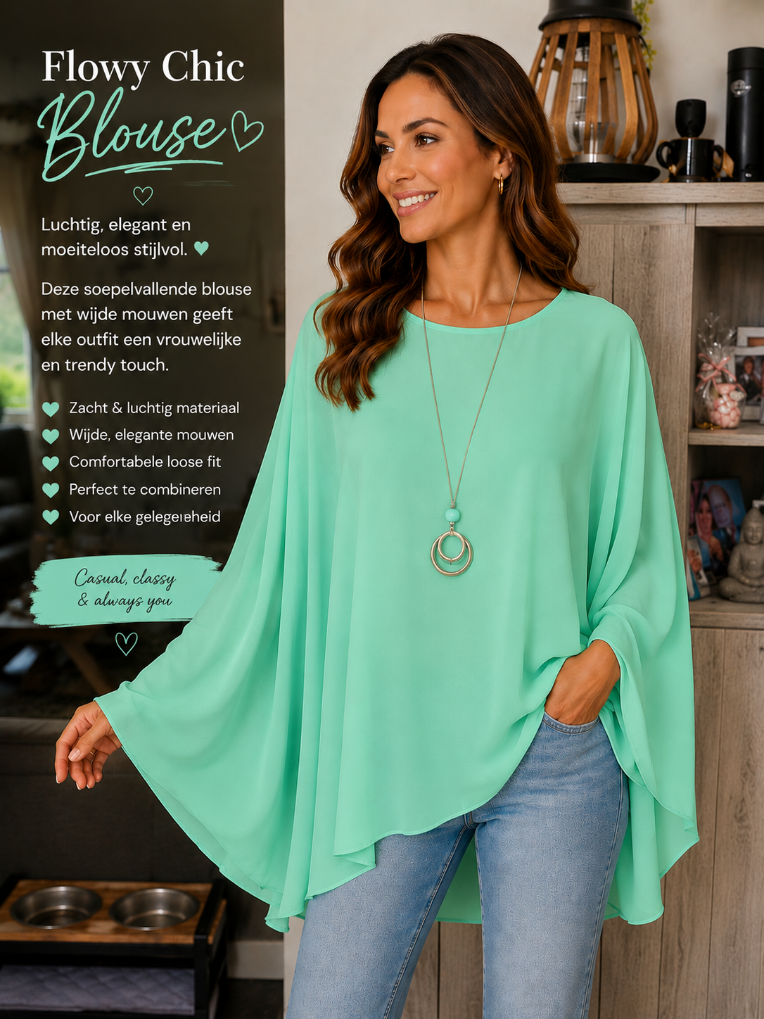 ✨ Flowy Chic Blouse