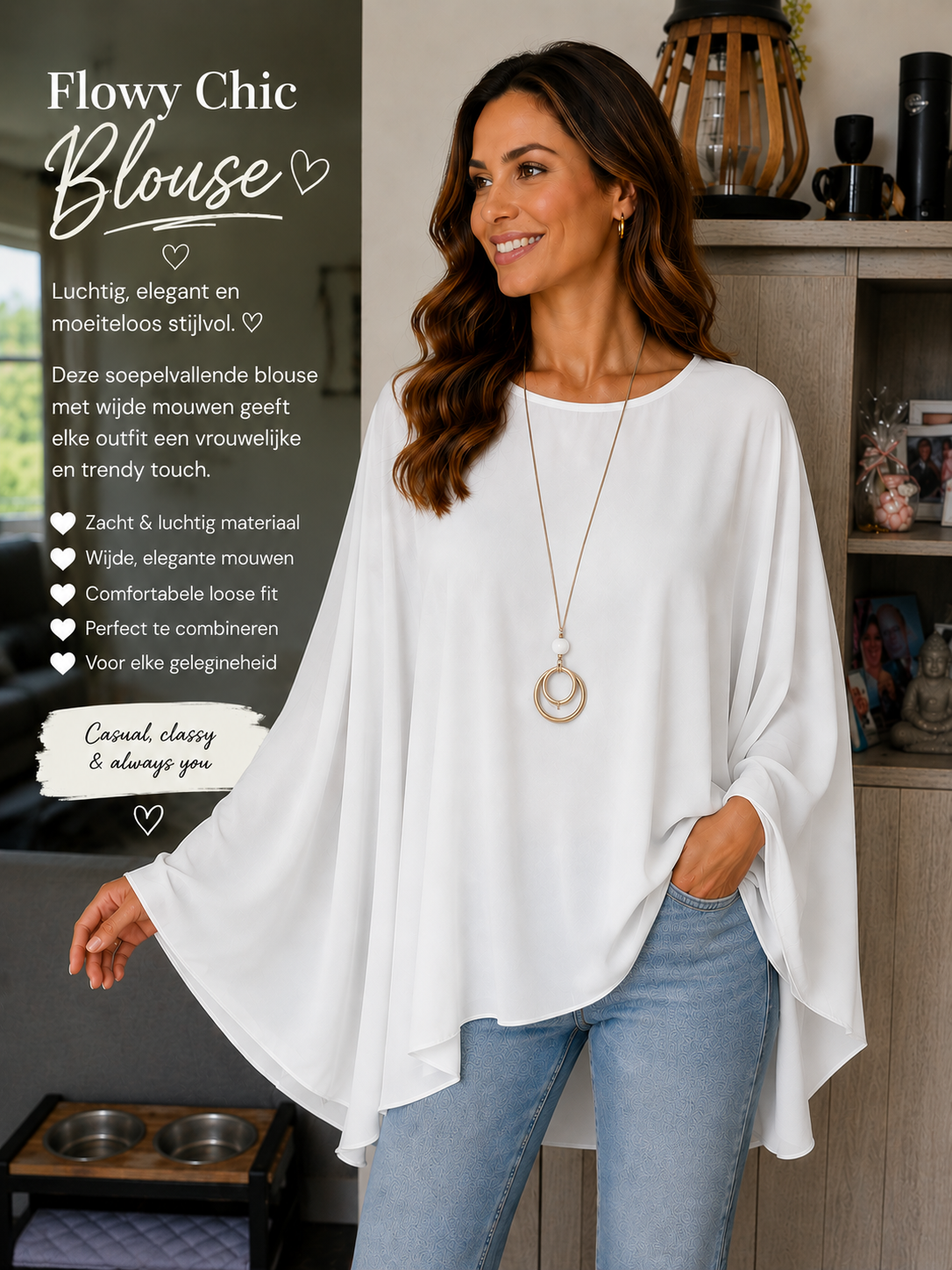 ✨ Flowy Chic Blouse