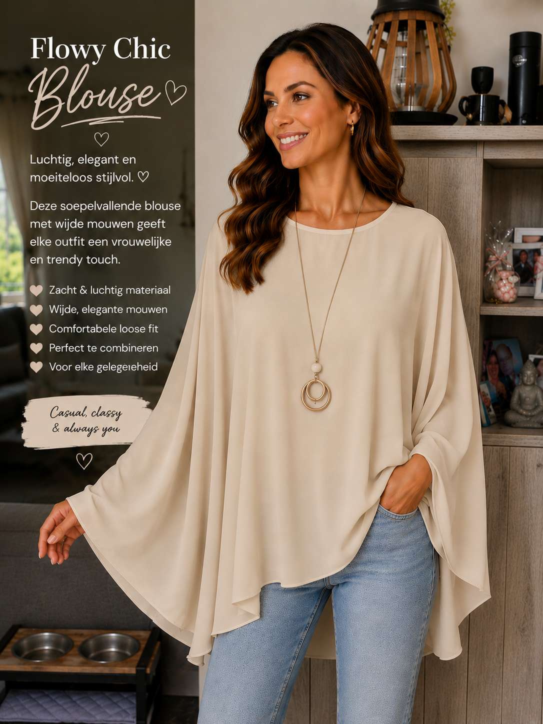 ✨ Flowy Chic Blouse
