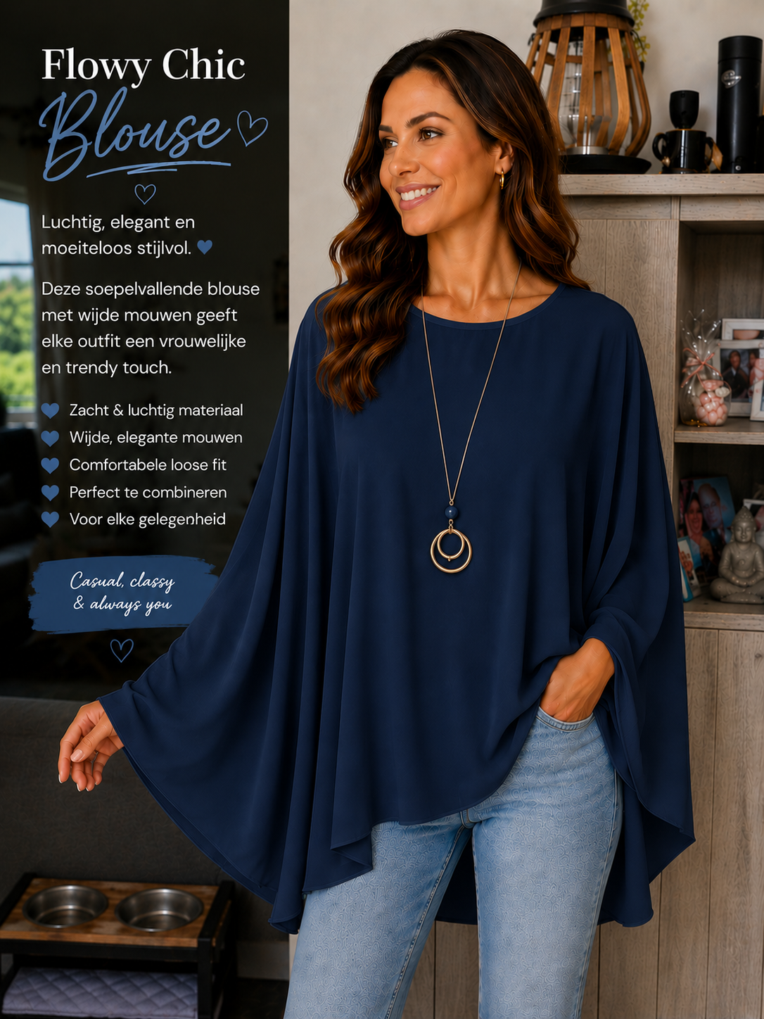 ✨ Flowy Chic Blouse