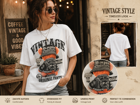 Uniek Dames T-shirt met Print