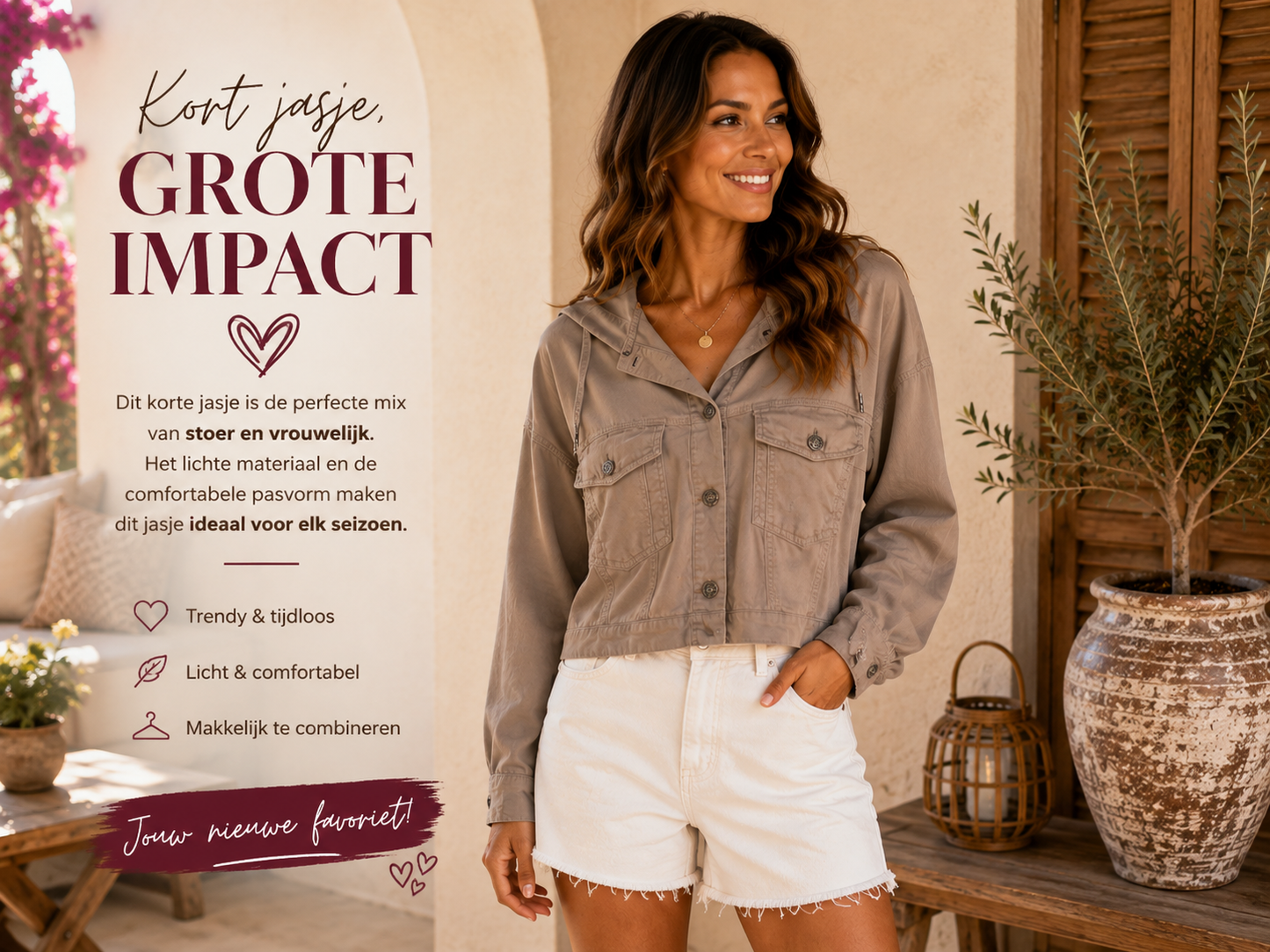 Kort jasje, grote impact! ✨