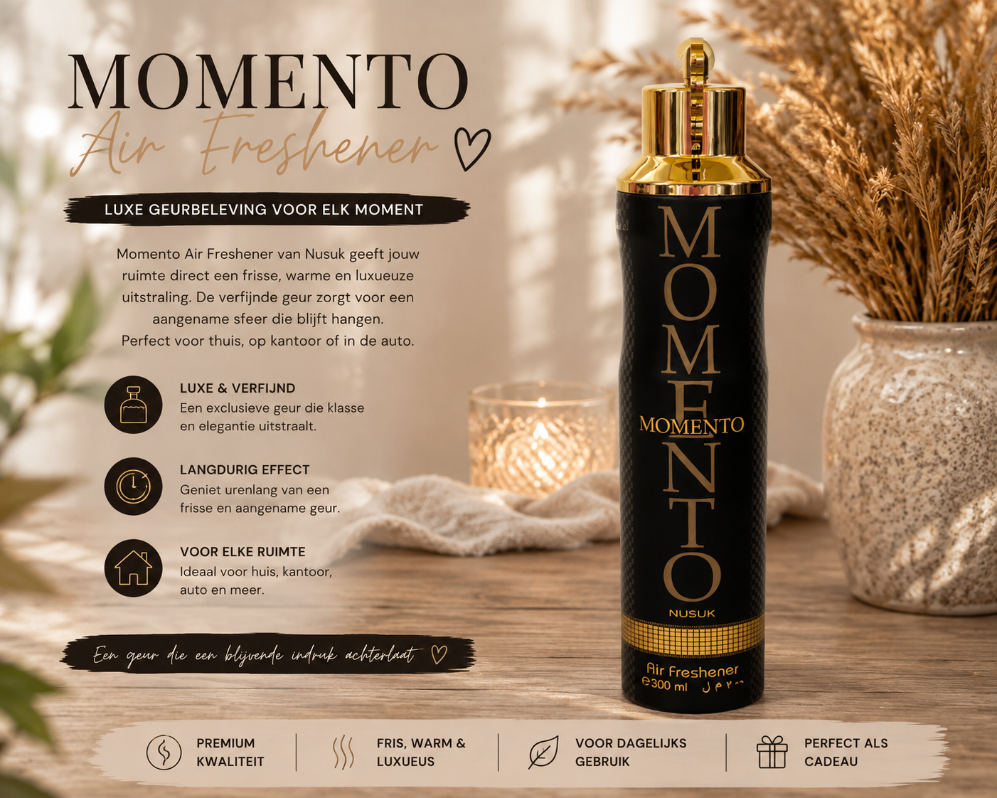 Roomspray s    3 voor 10 euro