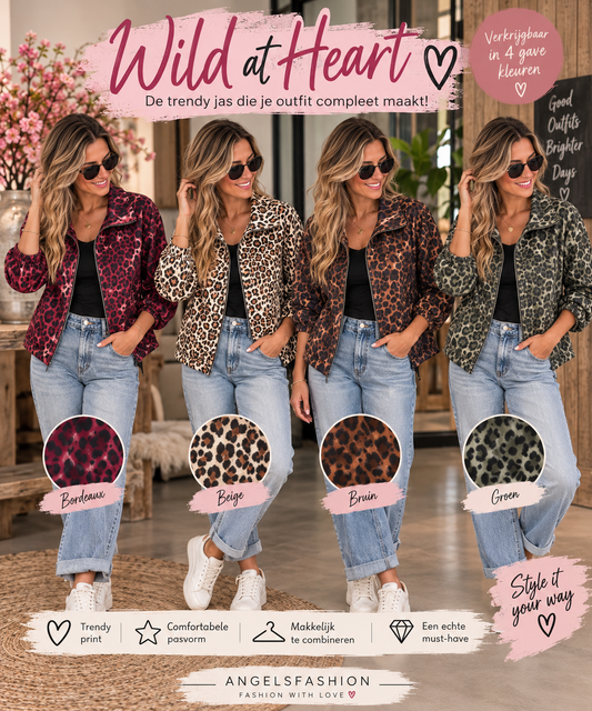 🐆 Wild at Heart – jouw nieuwe favoriete jas!