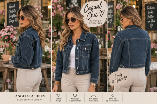 ✨ Denim Sparkle – jouw nieuwe favoriete denim jacket! 💙