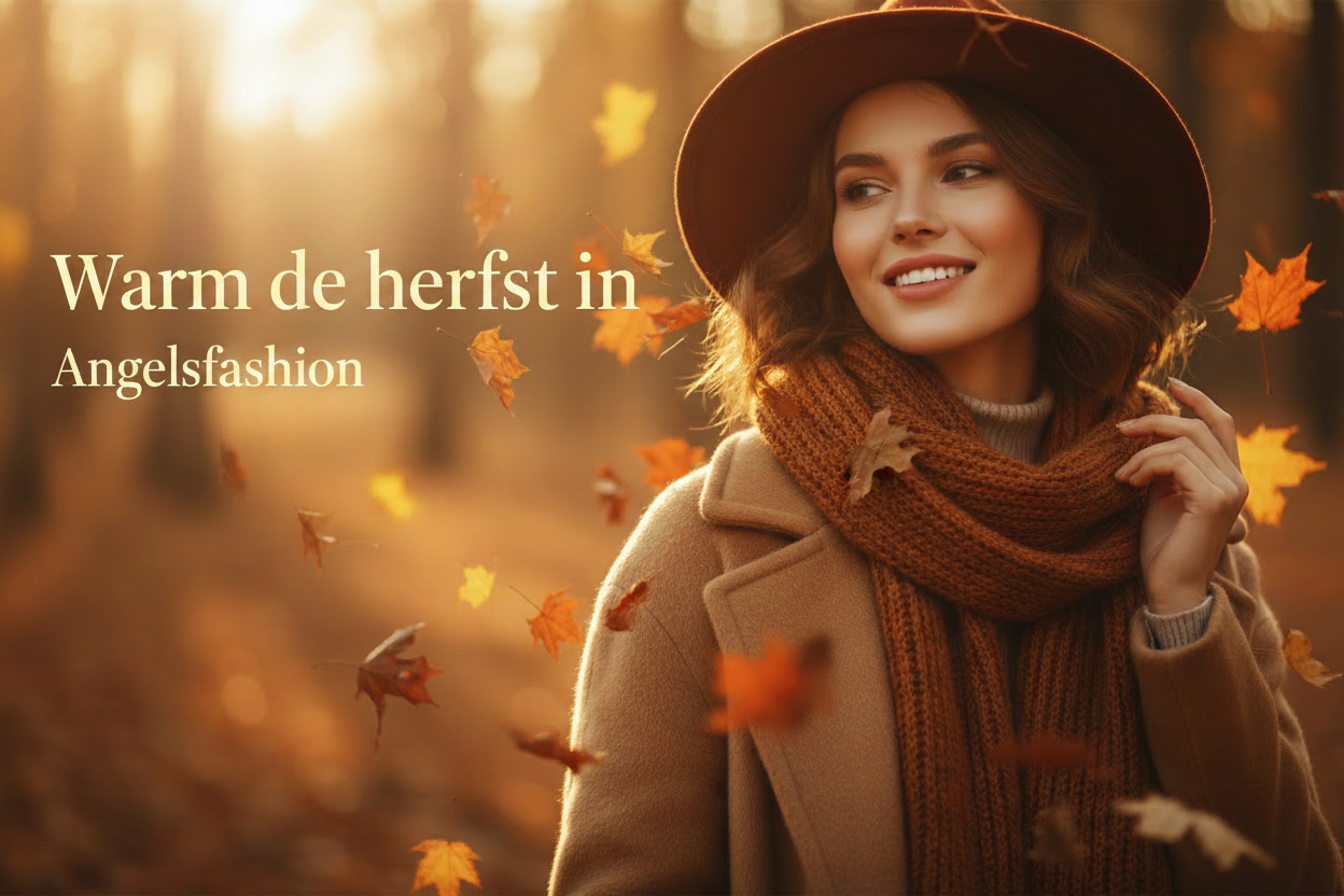 Warm de herfst in banner